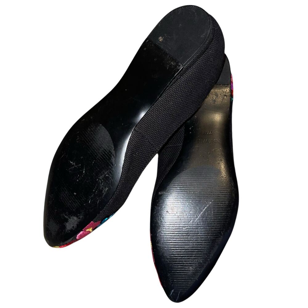 Embroidered Vintage Flats Floral - Picture 7 of 8